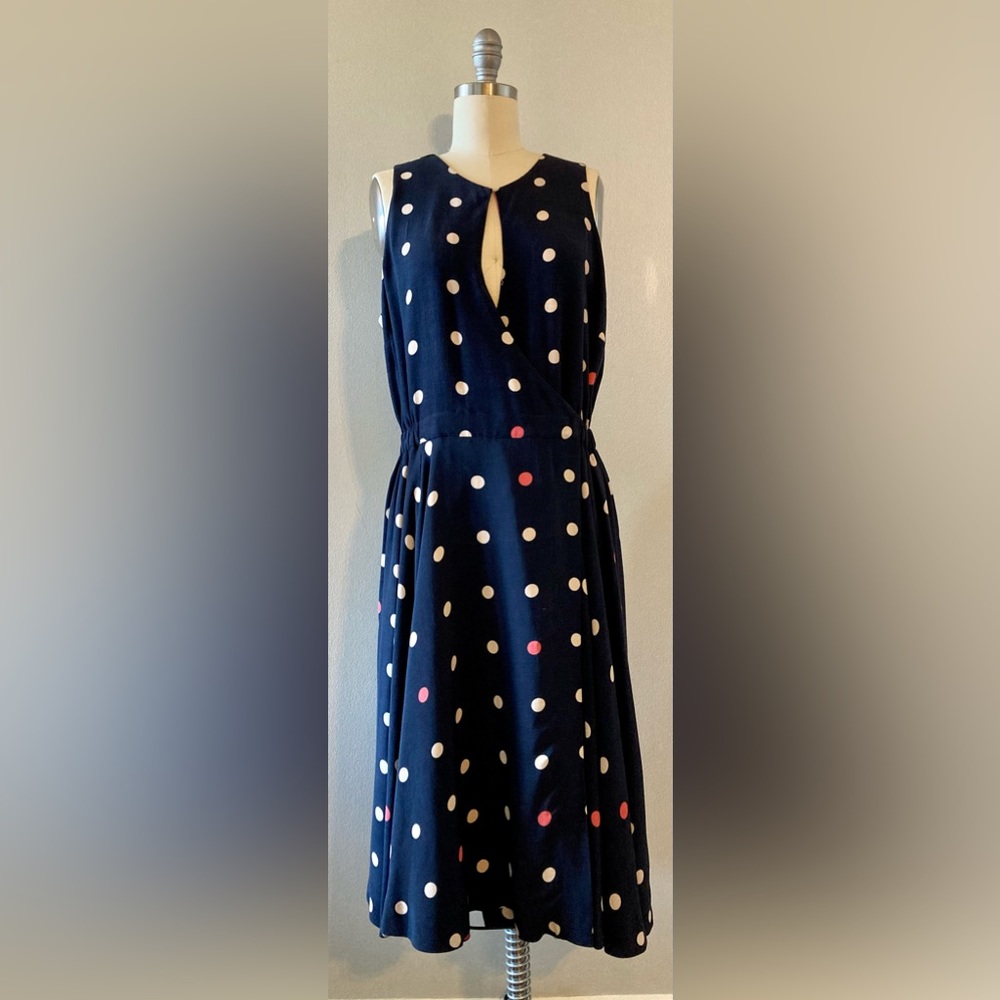 Gorgeous Polkadot Wrap dress by Maple. Like New. Size 12.